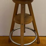 Vintage wooden stool
