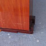 Cubist Art deco style mahogany sideboard