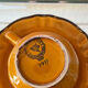Pagnossin mustard yellow coffee cup