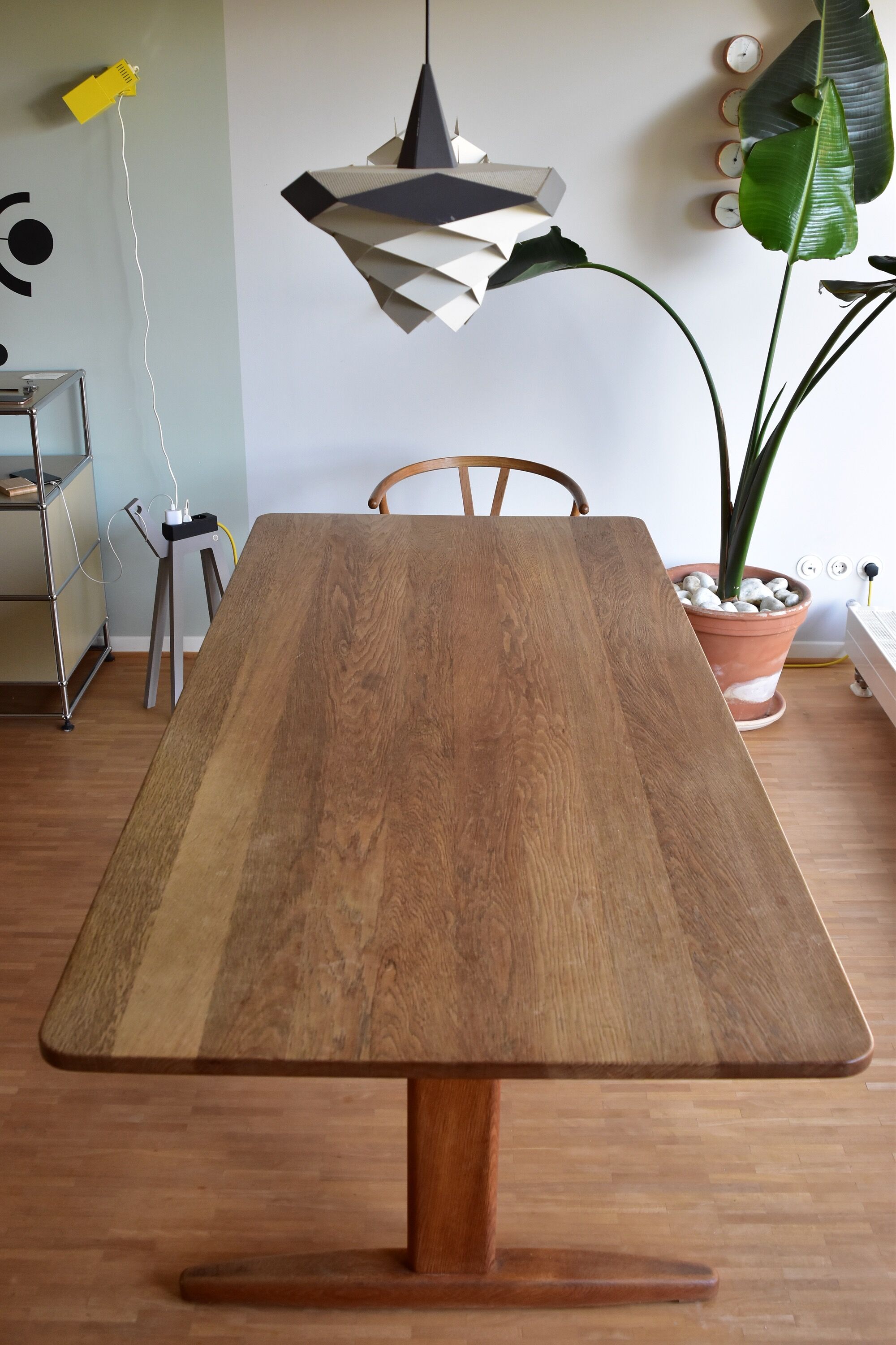 Børge mogensen, shaker dining table for c.m. madsen. denmark, circa 1960