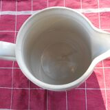 Large pitcher (18 cm) in fire porcelain Brand Grigny