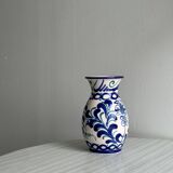 Hand painted ceramic vase