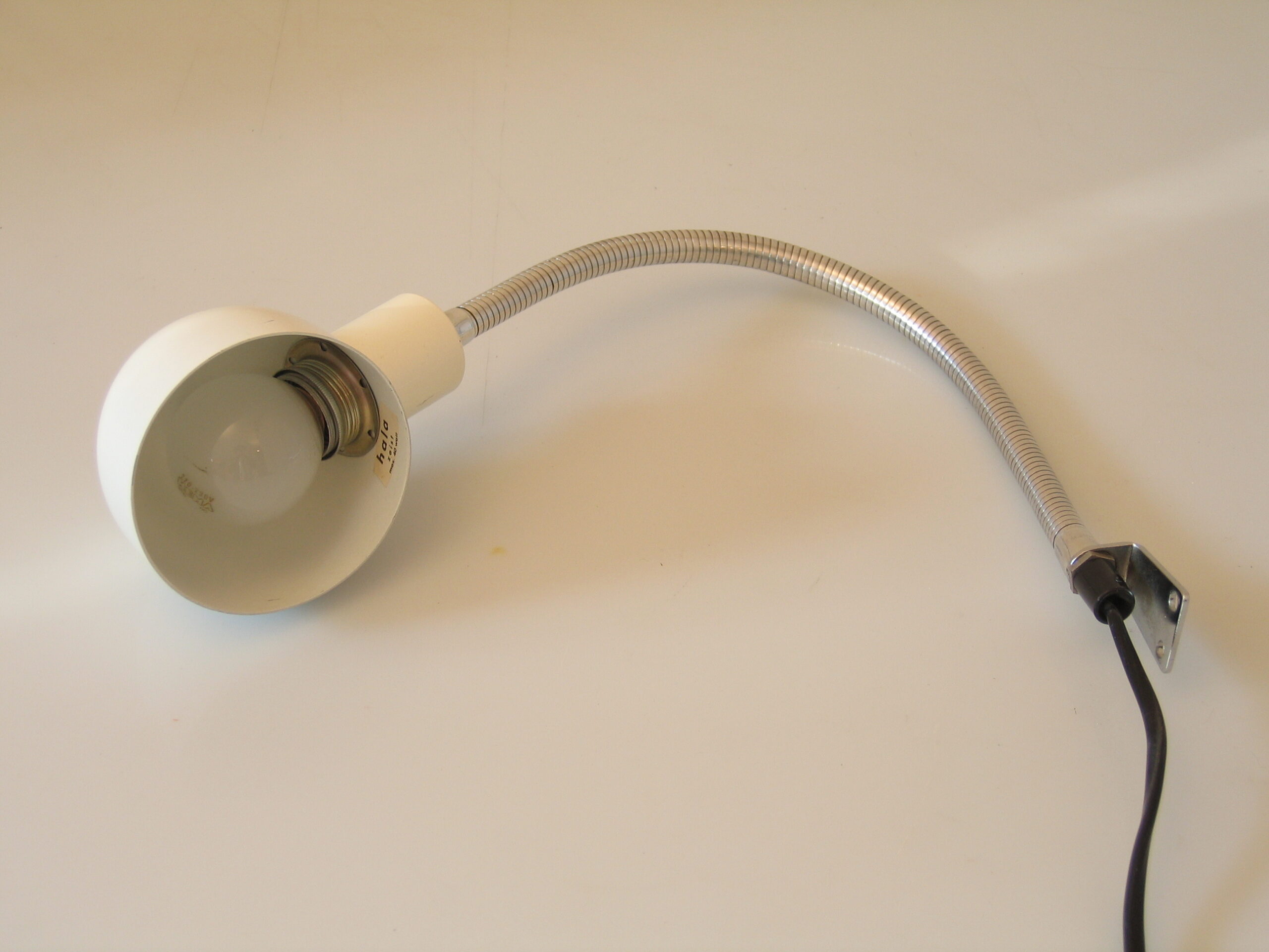 Lampes de lecture de chevet vintage ajustables des années 60 Hala