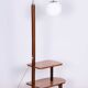 Restored ArtDeco Floor Lamp, J. Halabala, UP Zavody, Walnut, Czechia, 1930s