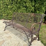 Grassin Bench in Arras - Rusty - 3 Seats