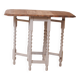 Table de ferme à rabats