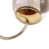 New Hollywood Regency wall lamp, Kamenicky Senov, Czechoslovakia 1970s.