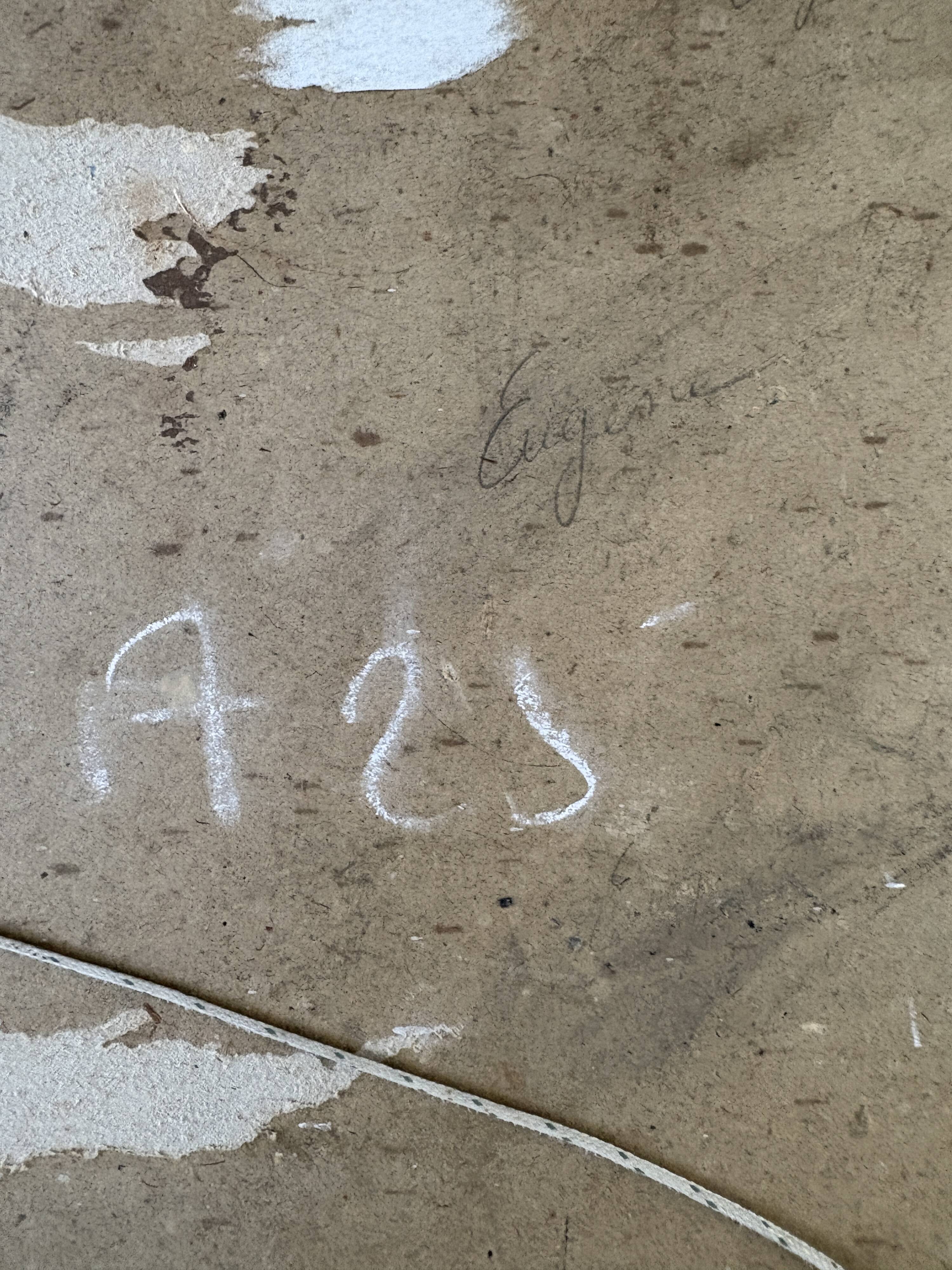 Nude woman from behind - 1926