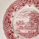 Set of 2 English porcelain plates - Grindley Staffordshire