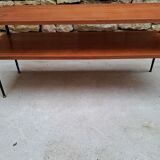 Coffee table with two tiers