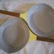 The Creuset cocotte Raymond Loewy enamelled yellow and 2 pans