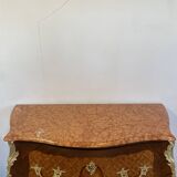 Louis XV chest of drawers in rosewood