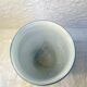 Contemporary cylindrical vase in signed glass paste