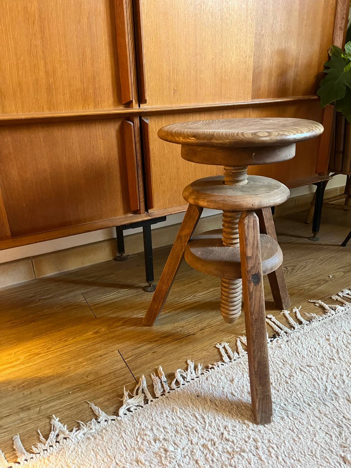 Old architect stool