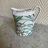 Philippe Deshoulières milk jug with Patrick Frey Hibisc model