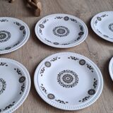 Set 6 assiettes Murielle BFK 1966