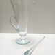 Light Blue Murano Glass Cocktail Set of 6 Glasses and a Pitcher by La Murrina