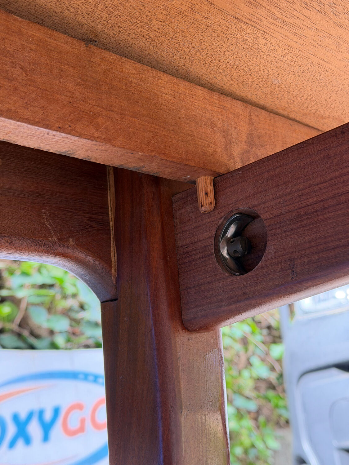 Scandinavian extendable dining table in Teak 1960