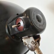 Large German Industrial Scissor Wall Lamp from Helion Arnstadt, 1950s