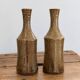 Duo of vases, stoneware soliflores • Vintage