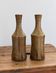 Duo de vases, soliflores en grès • Vintage