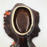 Empty-pocket shaped vintage Vallauris style fish