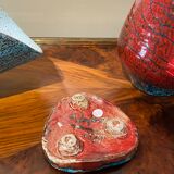 Ceramic facies signed Accolay