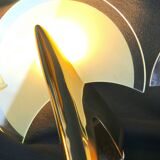 Metalarte - TallerUno by Joan Auger, Large pair of metal and glass wall lights Spain