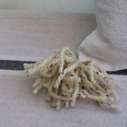Linen and cotton cushion
