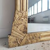 Golden mirror Art Deco