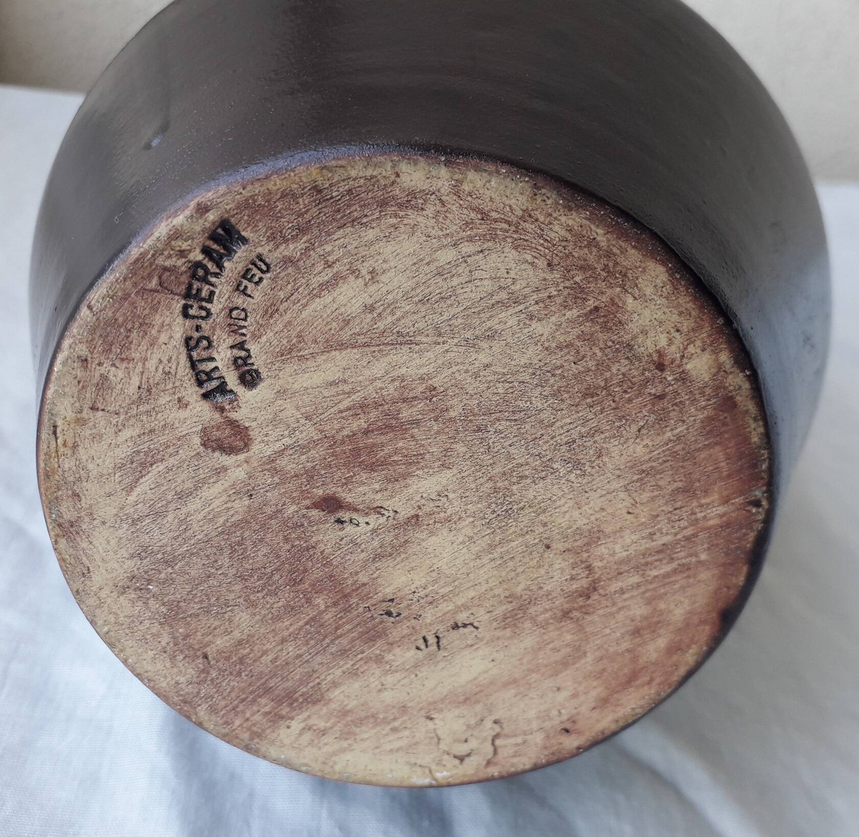 Brown Arts Céram pitcher