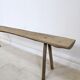 Wooden bench