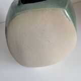 Vase céramique émaillée signé