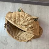 Wicker Frog Basket