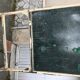 School wooden table