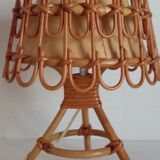 Bamboo bedside lamp