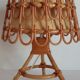 Bamboo bedside lamp