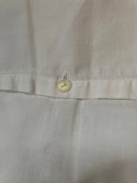 Antique embroidered pillowcase with venetian lace