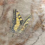 Paire d’abats- jour artisanale vintage