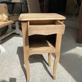 Wooden bedside table