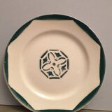 Suite of 8 flat plates Labrut brothers