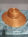 Rattan colonial hat, from the 60s-70s