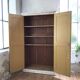 Antique wardrobe in patinated pine