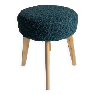 Fabric upholsterer stool