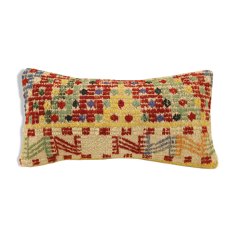 Housse de coussin vintage 20x40 cm