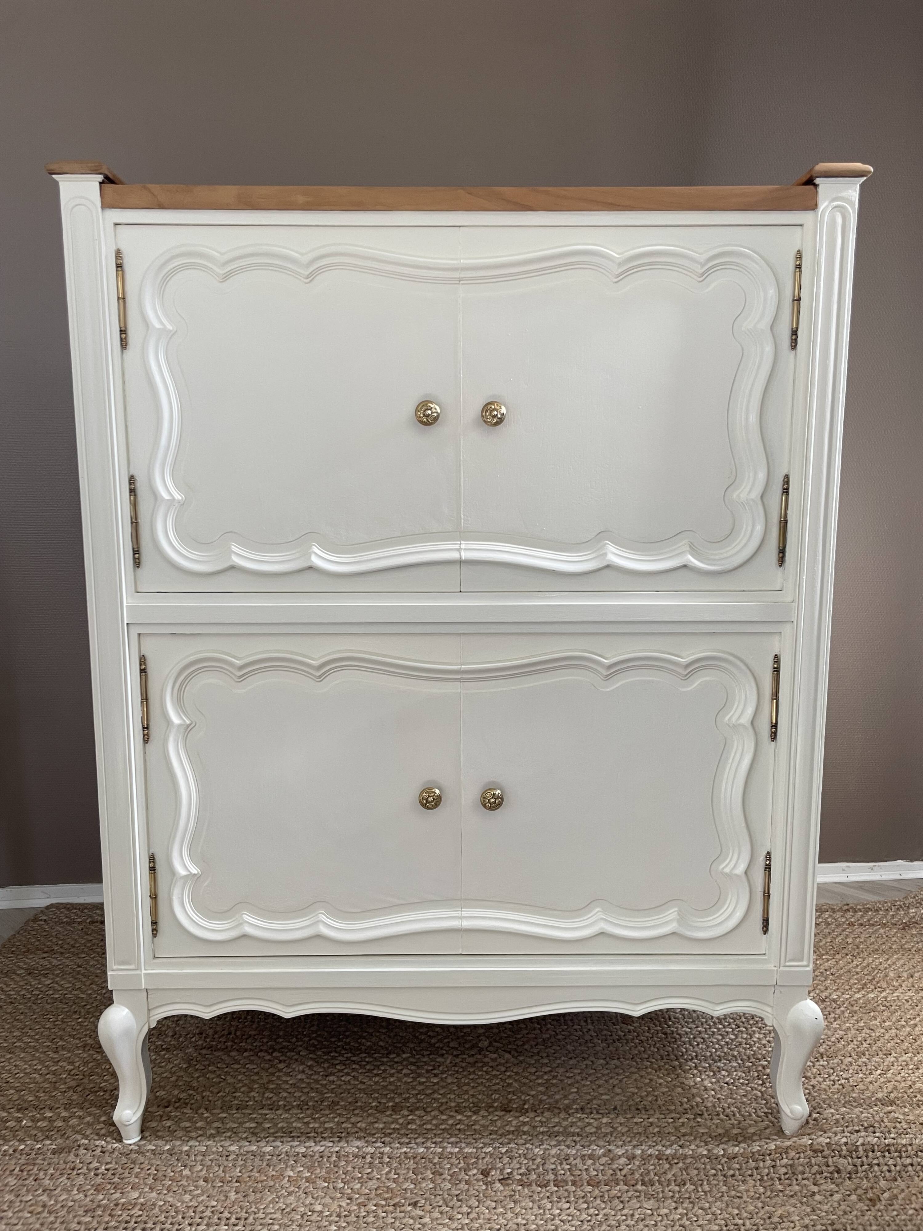 Vintage furniture in the Louis XV style.