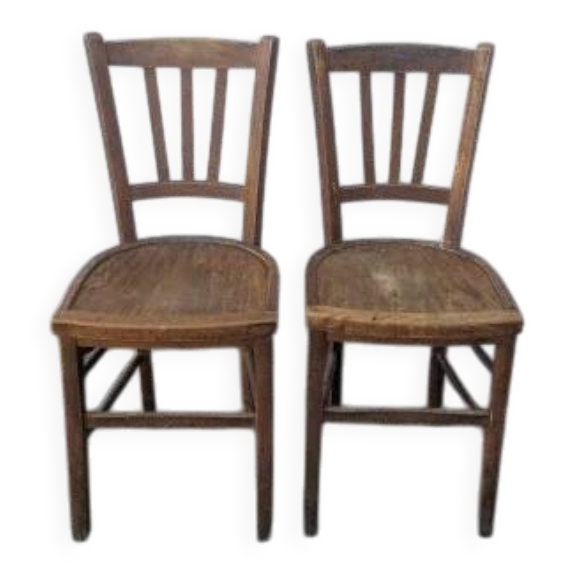 Pair of bistro chairs