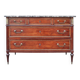 18th C. Mahogany Chest Of Drawers - Marble Top