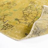 Yellow Vintage Tribal Carpet