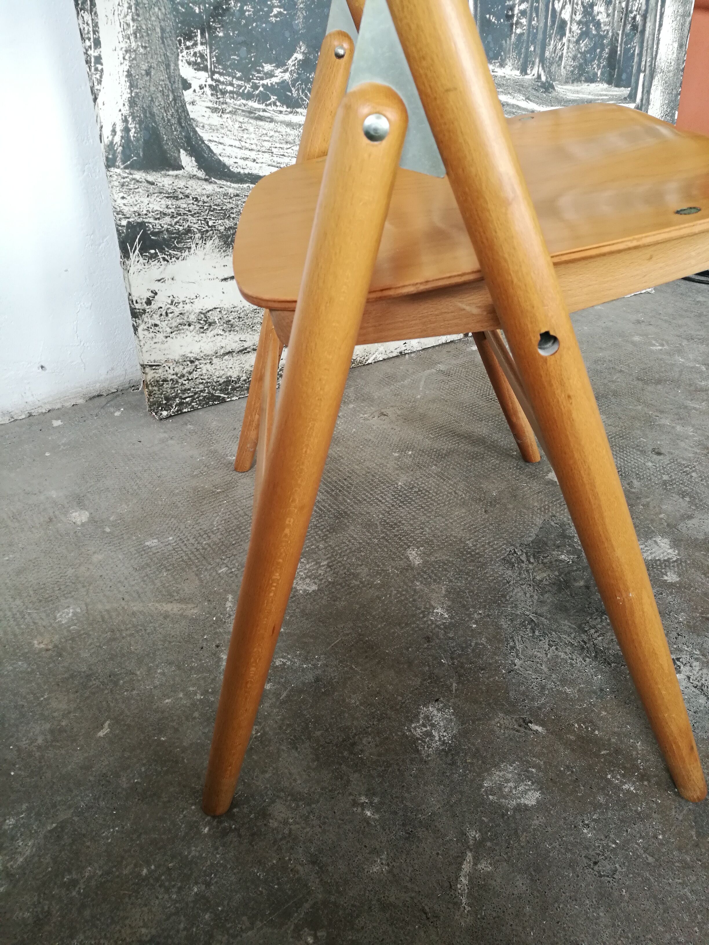 Egon Eiermann SE 18 folding chair
